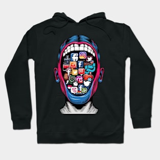 Social Mind: Unveiling the Digital Landscape Hoodie